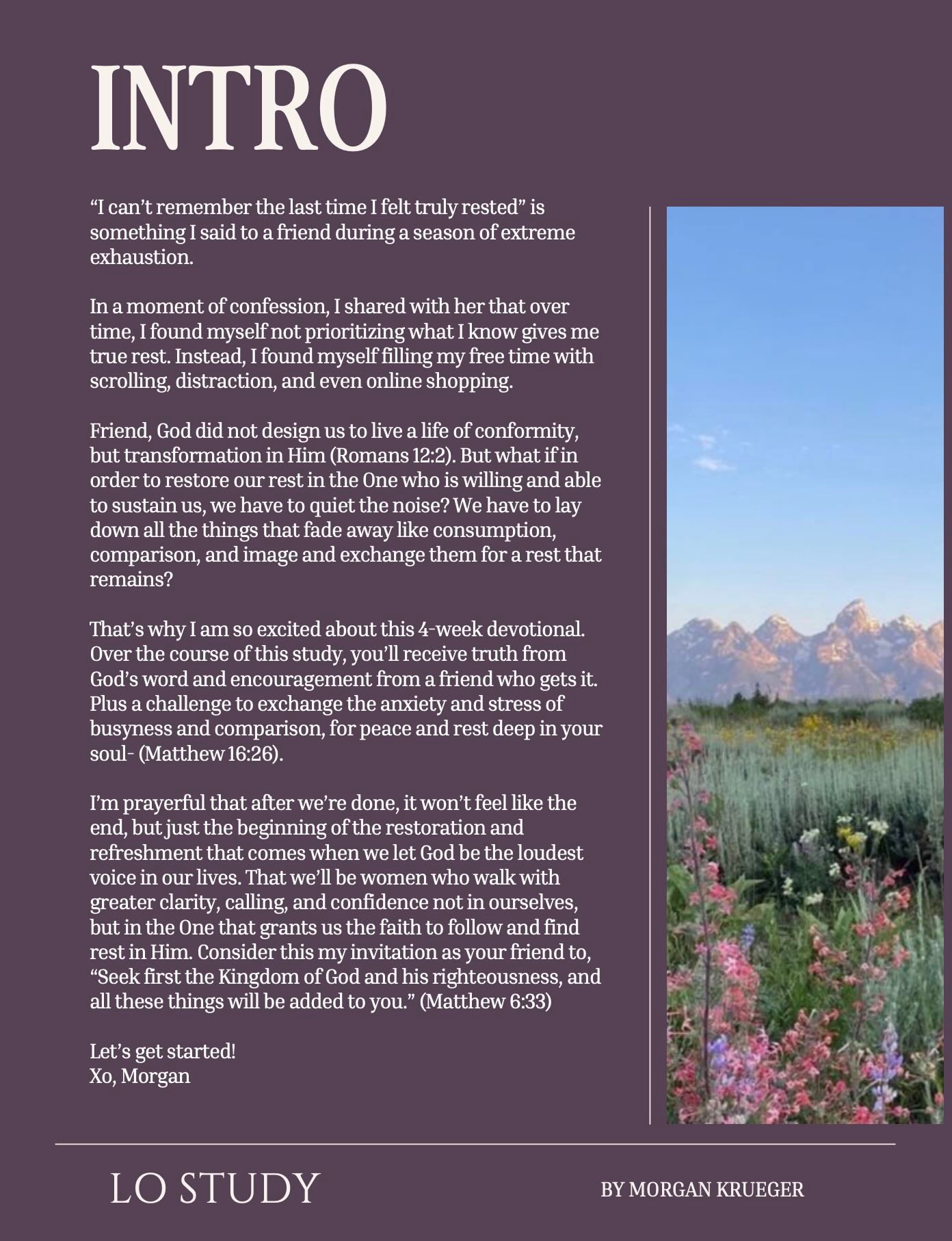 LO Study: A Rest That Remains