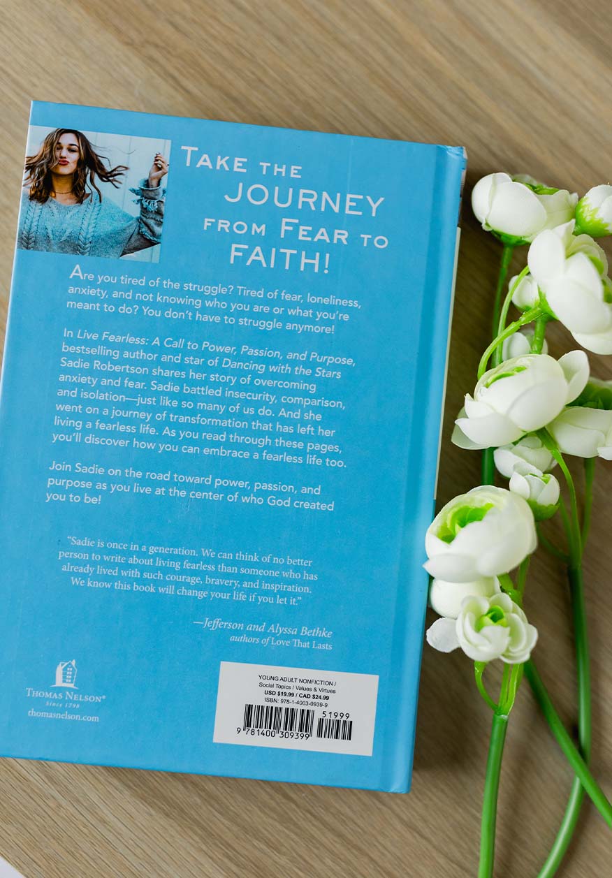 Live Fearless Book - Sadie Robertson Huff