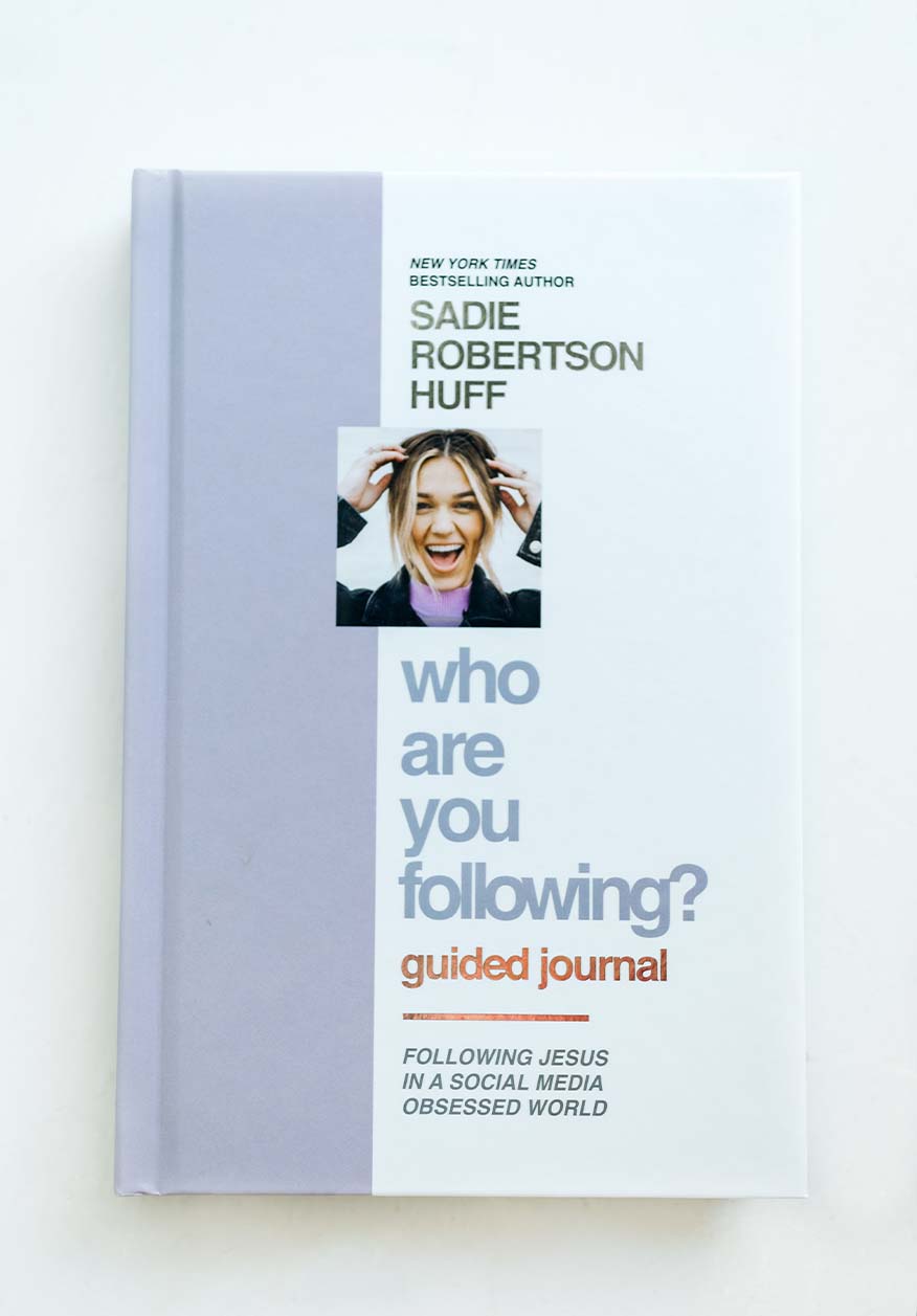 Who Are You Following Guided Journal - Sadie Robertson Huff