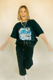 Living in Hope Graphic Onesize Tee - Navy