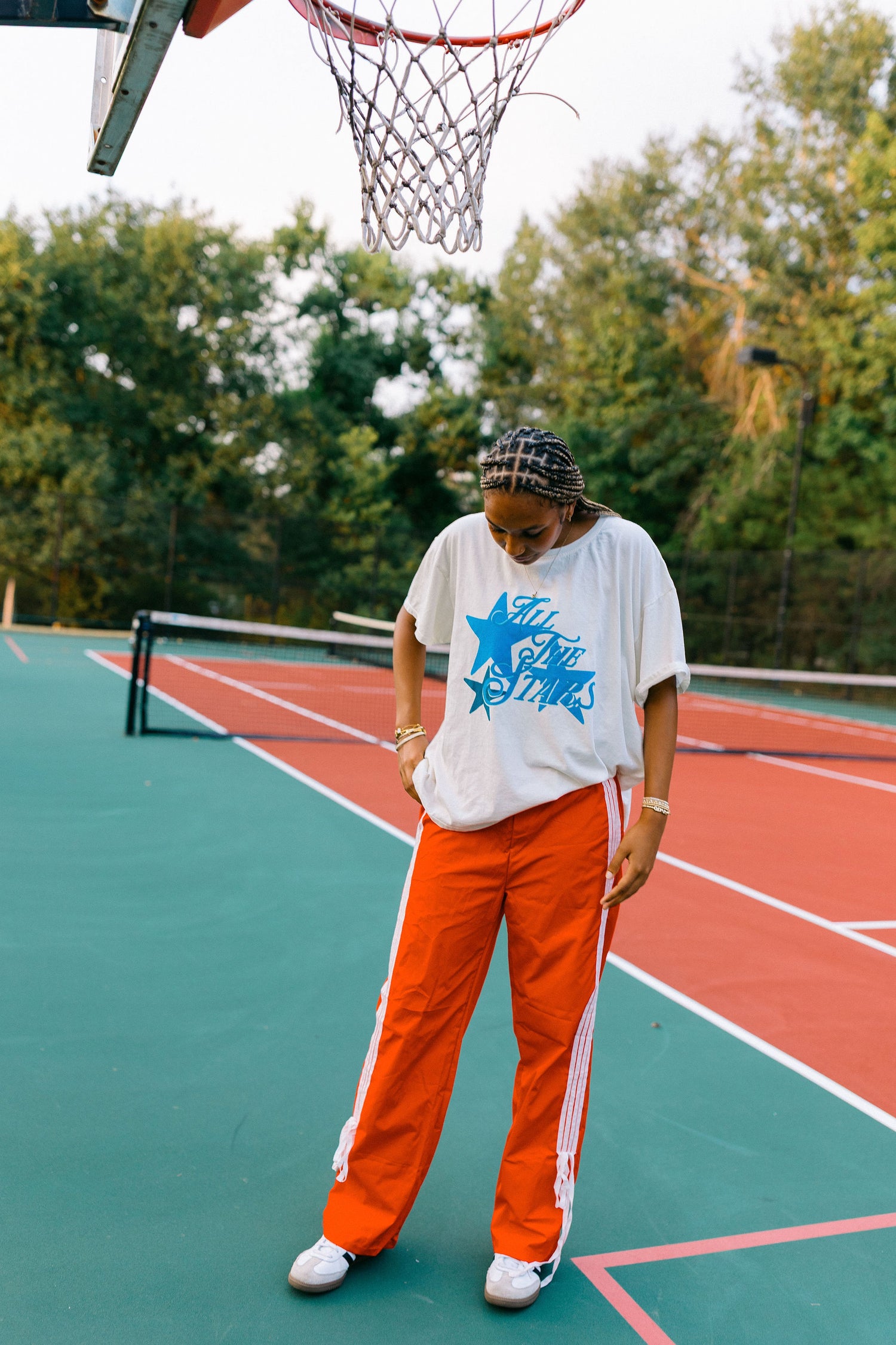 All The Stars Graphic Onesize Tee - Cream