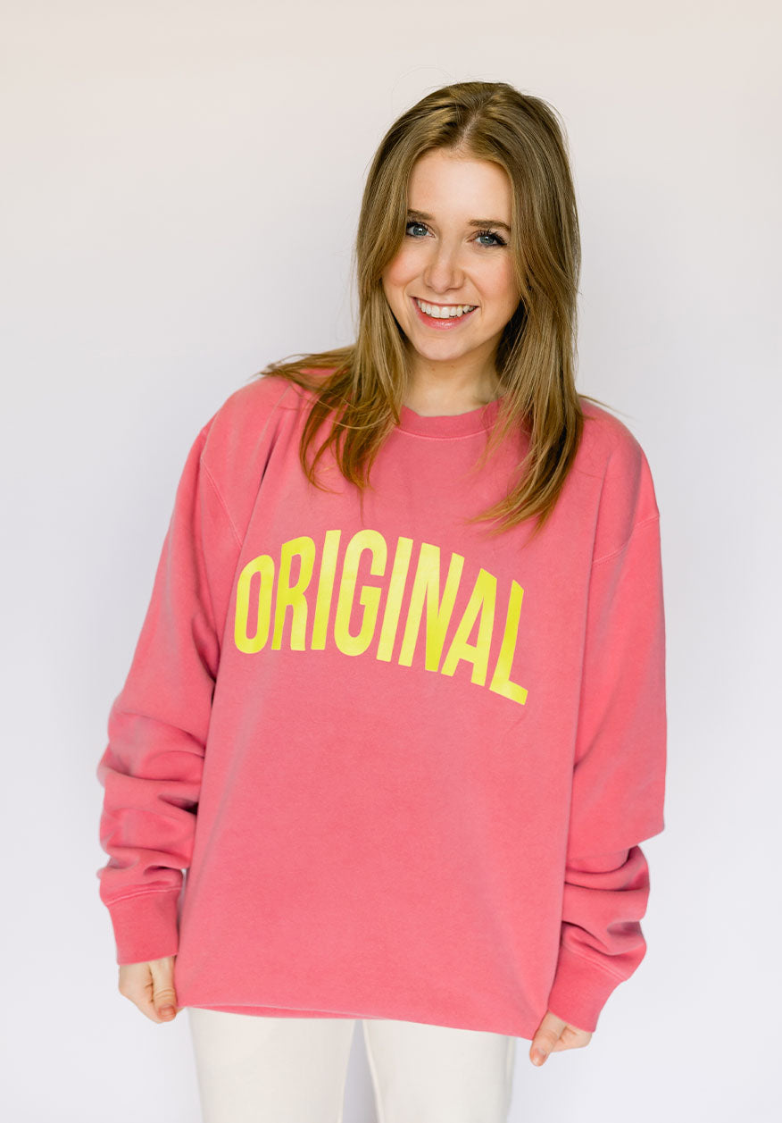 Original Crewneck Pink